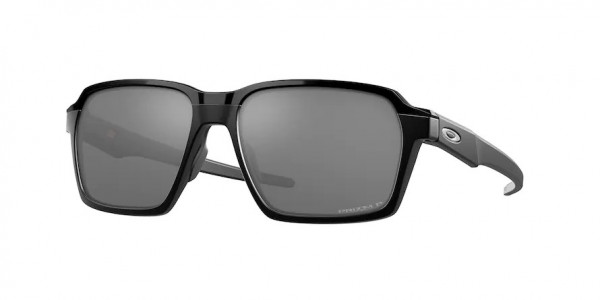 Oakley OO4143 PARLAY Sunglasses, 414304 PARLAY MATTE BLACK PRIZM BLACK (BLACK)