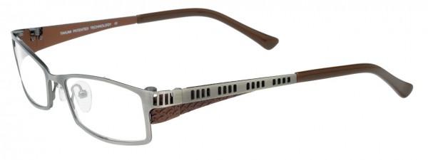 Takumi T9743 Eyeglasses, STEEL/STEEL AND BRONZE