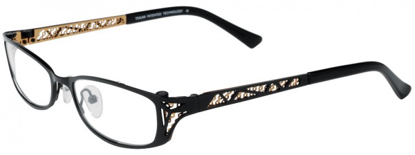 Takumi T9737 Eyeglasses, MATT BLACK/BLACK AND BRONZE