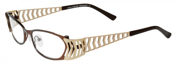 Takumi T9745 Eyeglasses, BRONZE/CARAMEL