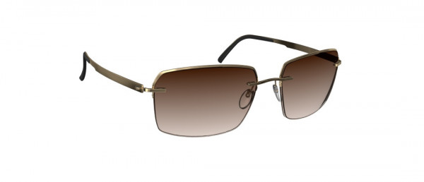 Silhouette Croisette Club 8725 Sunglasses, 7520 Classic Brown Gradient