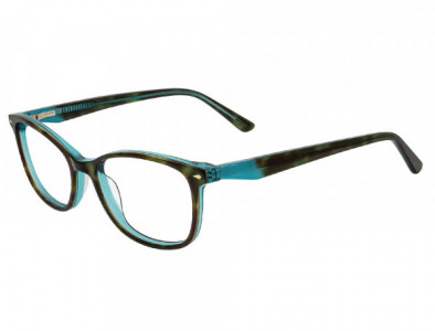 NRG R5112 Eyeglasses, C-2 Tortoise/Aqua
