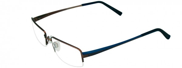EasyTwist ET868 Eyeglasses, SLATE/SLATE AND TURQUOISE