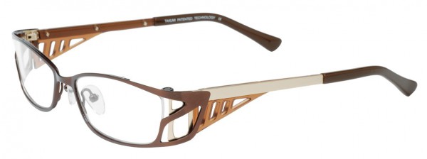 Takumi T9742 Eyeglasses, BRONZE/BRONZE AND LATT