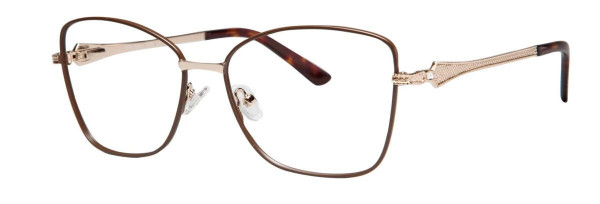 Scott & Zelda SZ7483 Eyeglasses, Brown/Gold