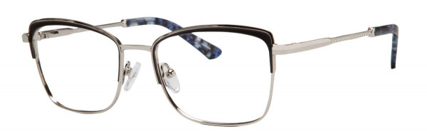 Scott & Zelda SZ7474 Eyeglasses, Black/Silver