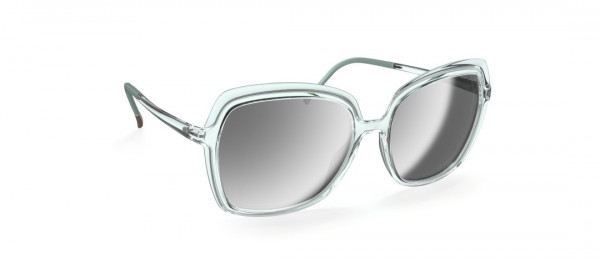 Silhouette Eos Collection 3193 Sunglasses, 5010 SLM Silver Mirror Gradient