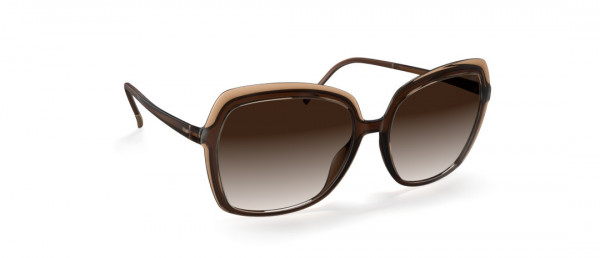 Silhouette Eos Collection 3193 Sunglasses, 6030 Classic Brown Gradient