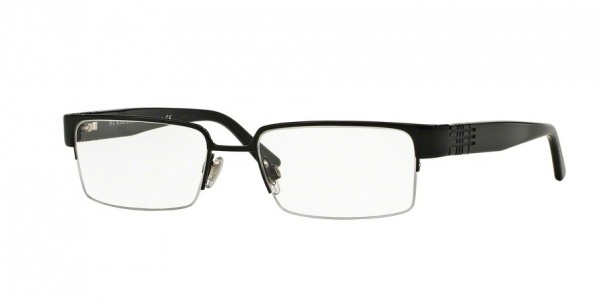 Burberry BE1110 Eyeglasses, 1001 SHINY BLACK
