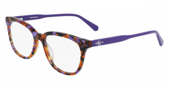 Calvin Klein Jeans CKJ21607 Eyeglasses, 501 Purple Tortoise