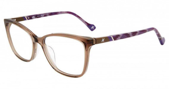 Yalea VYA008 Eyeglasses, Brown