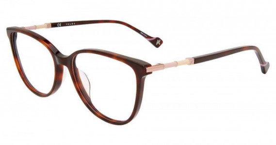 Yalea VYA012 Eyeglasses, Brown