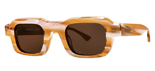 Thierry Lasry FLEXXXY Sunglasses, Yellow Horn