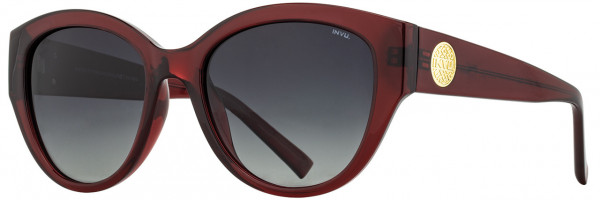 INVU INVU Sunwear 255 Sunglasses, 2 - Burgundy / Gold