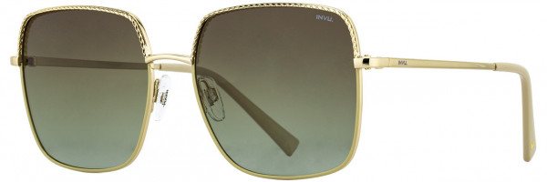 INVU INVU Sunwear 257 Sunglasses, 2 - Gold / Beige