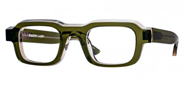 Thierry Lasry KULTURY Eyeglasses, Green & Clear