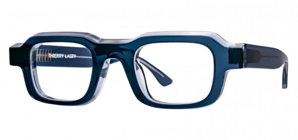 Thierry Lasry KULTURY Eyeglasses, Blue & Clear