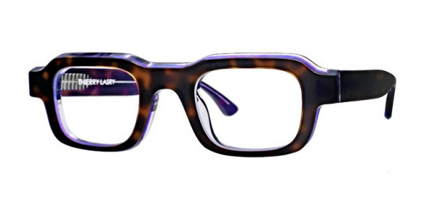 Thierry Lasry KULTURY Eyeglasses, Dark Tortoiseshell & Purple