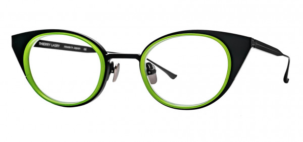 Thierry Lasry SWEATY Eyeglasses, Black & Green