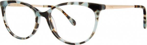 Lilly Pulitzer Charlize Eyeglasses, Matcha Tortoise