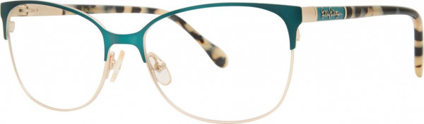 Lilly Pulitzer Tinsdale Eyeglasses, Teal