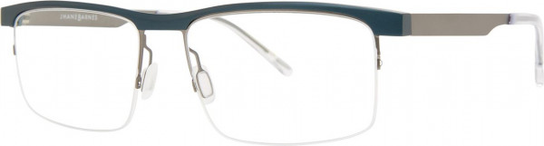 Jhane Barnes Irregular Eyeglasses, Steel