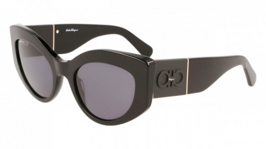 Ferragamo SF1044S Sunglasses, (001) BLACK