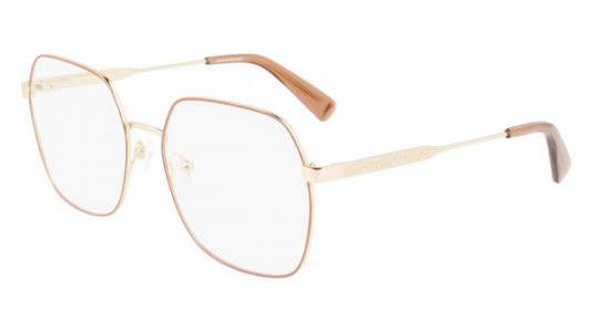 Longchamp LO2148 Eyeglasses, (727) GOLD/BROWN