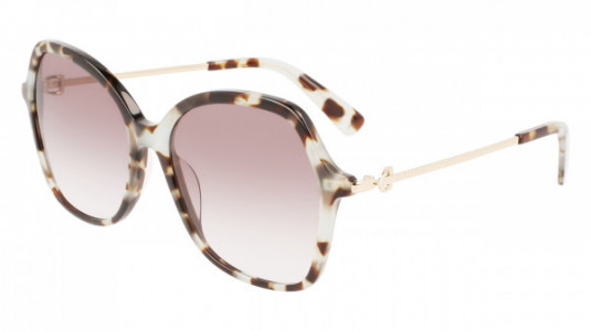 Longchamp LO705S Sunglasses, (404) HAVANA  AQUA