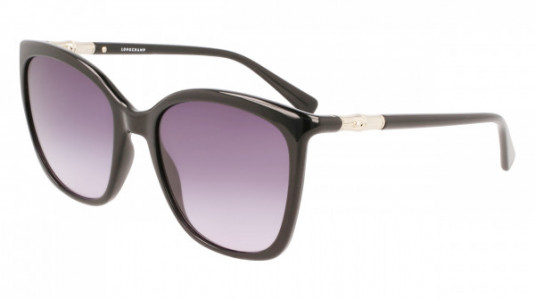Longchamp LO710S Sunglasses, (001) BLACK