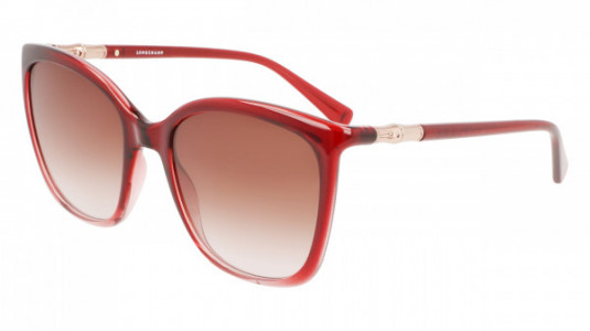Longchamp LO710S Sunglasses, (604) GRADIENT RED PINK
