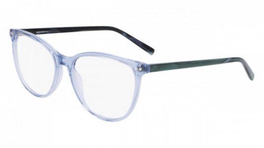 Marchon M-5506 Eyeglasses, (424) BLUE CRYSTAL/HORN