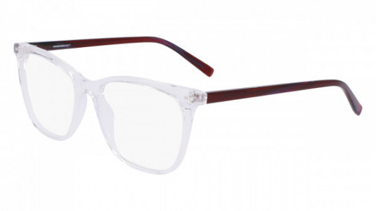 Marchon M-5507 Eyeglasses, (970) CLEAR CRYSTAL/HORN