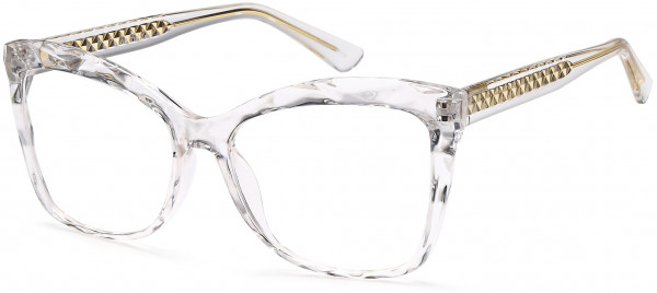 4U UP 313 Eyeglasses, Crystal
