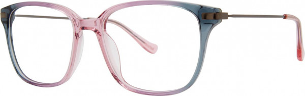 Kensie Shook Eyeglasses, Pink Blue