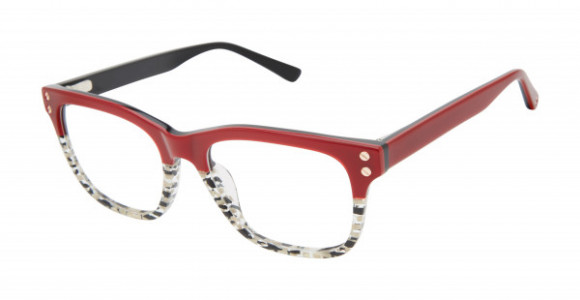 L.A.M.B. LA096 Eyeglasses, Red (RED)