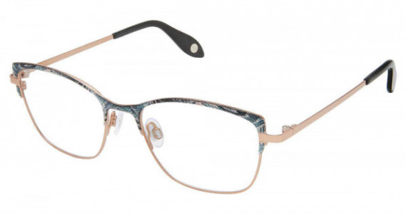 Fysh UK F-3686 Eyeglasses, M203-GREY ROSE GOLD