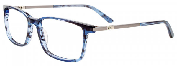 Takumi TK1195 Eyeglasses, 050 - Marb Blue & Steel