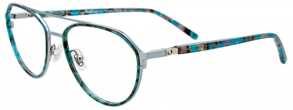 Takumi TK1165 Eyeglasses, 060 - Light Blue & Turq/Turq Tort