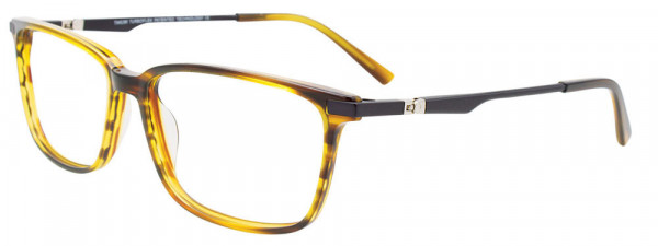 Takumi TK1196 Eyeglasses, 010 - Striped Brown/Satin Black