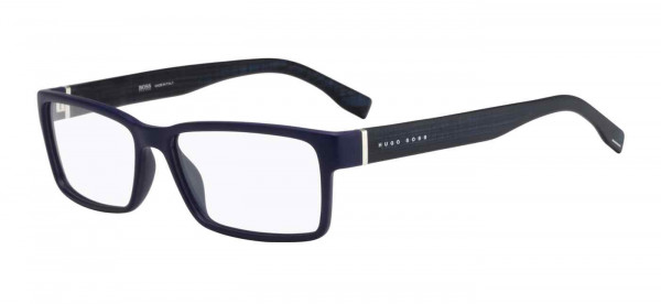 HUGO BOSS Black BOSS 0797/IT Eyeglasses, 0FLL MATTE BLUE