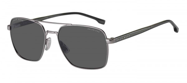 HUGO BOSS Black BOSS 1045/S/IT Sunglasses, 0R81 MATTE RUTHENIUM