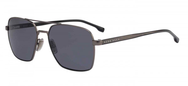 HUGO BOSS Black BOSS 1045/S/IT Sunglasses, 0V81 RUTHENIUM BLACK
