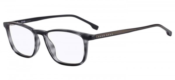 HUGO BOSS Black BOSS 1050/IT Eyeglasses, 02W8 GREY HORN