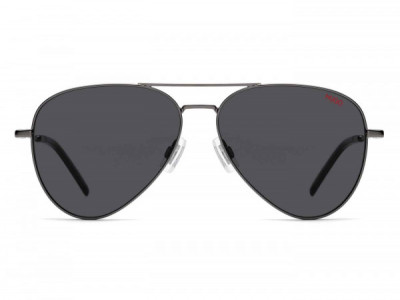 HUGO HG 1059/S Sunglasses, 0KJ1 DARK RUTHENIUM