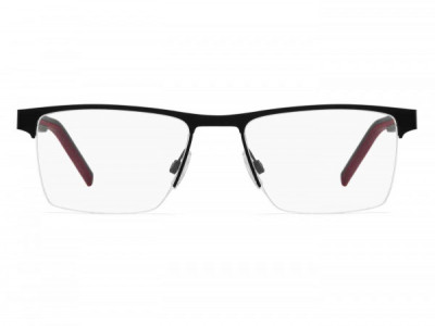 HUGO HG 1066 Eyeglasses, 0BLX BLACK RED