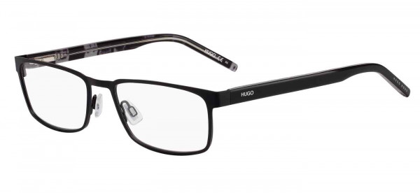 HUGO HG 1075 Eyeglasses, 0003 MATTE BLACK