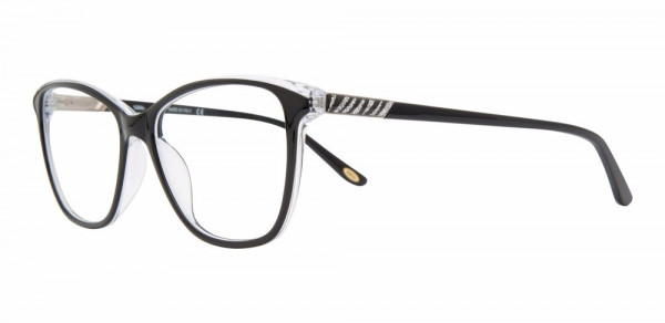 Safilo Emozioni EM 4057 Eyeglasses, 07C5 BLACK CRYSTAL