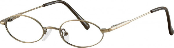 Fundamentals F500 Eyeglasses, Ant.Brown