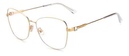Jimmy Choo Safilo JC304 Eyeglasses, 0IJS IVORY GOLD